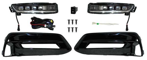 FARO AUX (NIEBLA) HONDA ACCORD DE 2018 AL 2019 LEDS C/REJILLA JGO 2 PZAS TW