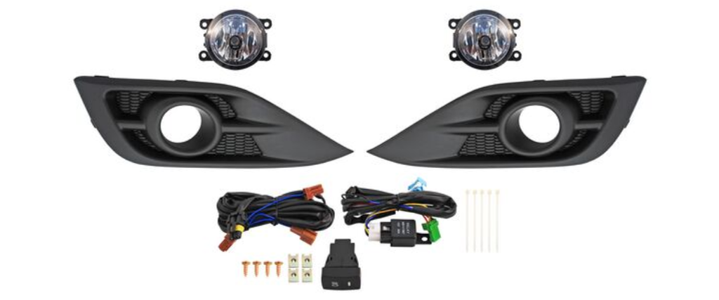 FARO AUX (NIEBLA) HONDA CRV DE 2012 AL 2014 C/REJILLA JGO CN (132505) *R