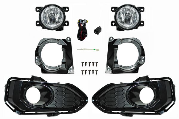 [HD953] FARO AUX (NIEBLA) HONDA FIT DE 2018 AL 2020 C/PARRILLA JGO
