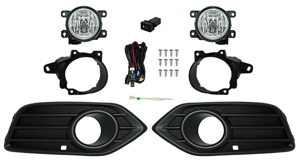 [HD1811] FARO AUX (NIEBLA) HONDA HRV DE 2019 AL 2021 C/REJILLA LINEAS JGO TYC TW