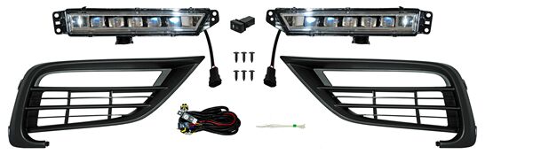 FARO AUX (NIEBLA) HONDA INSIGHT DE 2019 AL 2020 LEDS C/REJILLA JGO TW