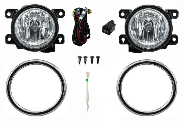 FARO AUX (NIEBLA) HONDA PILOT DE 2012 AL 2014 C/ARO CROM TW