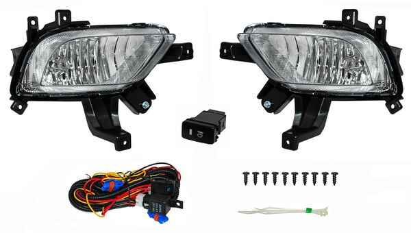 FARO AUX (NIEBLA) KIA FORTE 16/ AMER 14-16 C/BASE JGO 2 PZAS TW