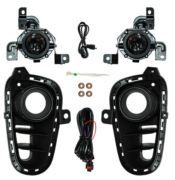 FARO AUX (NIEBLA) KIA RIO 18-20 C/REJILLA JGO TYC TW