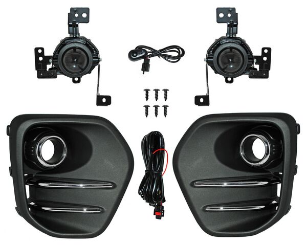 FARO AUX (NIEBLA) KIA SPORTAGE 17-18 EX C/REJILLA JGO TYC TW