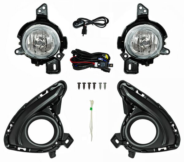 FARO AUX (NIEBLA) MAZDA 2 DE 2016 AL 2018 C/REJILLA JGO TW