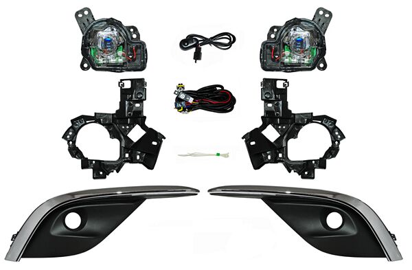 FARO AUX (NIEBLA) MAZDA 6 16-18 C/REJILLA F/CROM JGO TW