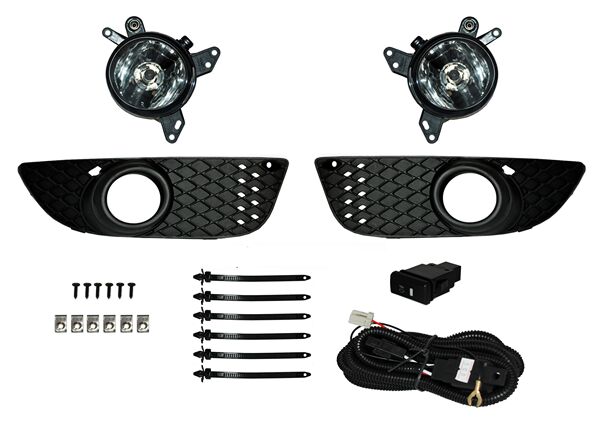 FARO AUX (NIEBLA) MITSUBISHI LANCER 08-14 C/REJILLA JGO TW