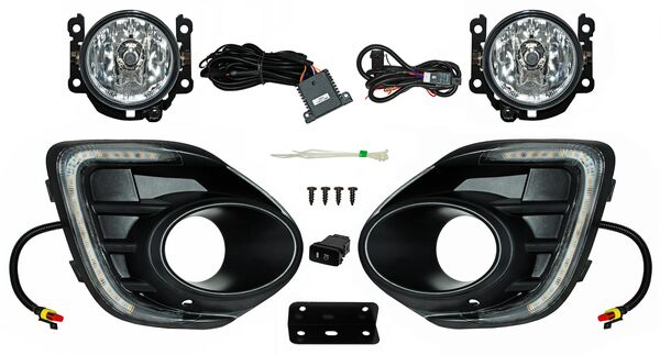 FARO AUX (NIEBLA) MITSUBISHI LANCER 16 C/REJILLA LEDS JGO TW