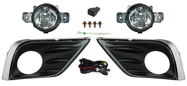 [NS118E] FARO AUX (NIEBLA) NISSAN ALTIMA 17-18 C/REJILLA F/CROM JGO TW