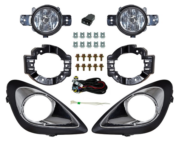 [NS607] FARO AUX (NIEBLA) NISSAN MARCH 14-20 C/REJILLA JGO 2 PZAS TYC TW