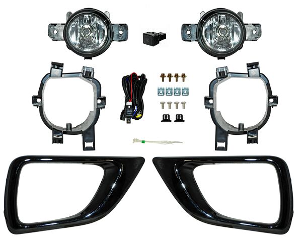 FARO AUX (NIEBLA) NISSAN PU NP300/ FRONTIER 16-19 C/BISEL NEG JGO 2 PZAS TW