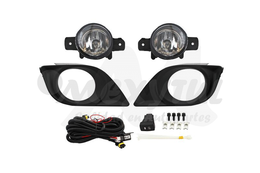 FARO AUX (NIEBLA) NISSAN VERSA DE 2012 AL 2014 C/REJILLA JGO  HGO N4 (132524)