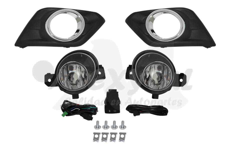 FARO AUX (NIEBLA) NISSAN XTRAIL DE 2015 AL 2017 C/REJILLA JGO CN (132688)
