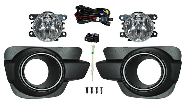 [RN8144] FARO AUX (NIEBLA) RENAULT KWID 19 C/REJILLA NEG JGO TW