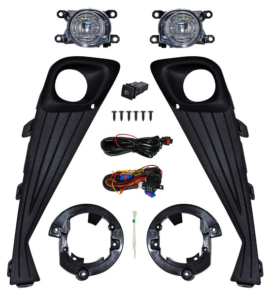 [TY2106-LED] FARO AUX (NIEBLA) TOYOTA CHR 20 C/REJILLA JGO