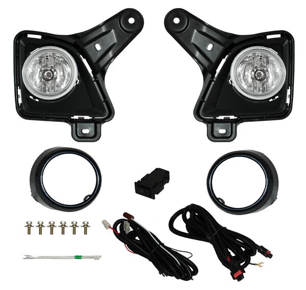 FARO AUX (NIEBLA) TOYOTA HIACE 06-10 C/REJILLA JGO 2 PZAS