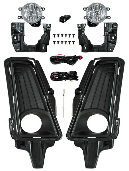 FARO AUX (NIEBLA) TOYOTA HIACE 20-21 C/REJILLA JGO