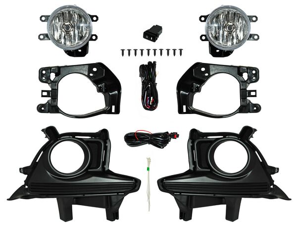 [TY693] FARO AUX (NIEBLA) TOYOTA HIGHLANDER 14-15 C/REJILLA JGO TW