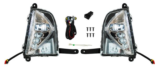 [TY938] FARO AUX (NIEBLA) TOYOTA PRIUS 16-18 LEDS JGO 2 PZAS