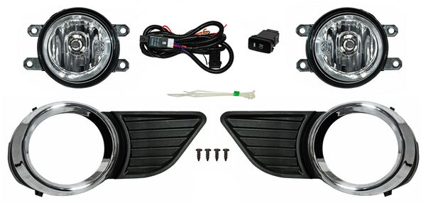 FARO AUX (NIEBLA) TOYOTA SIENNA 11-17 C/REJILLA F/CROM JGO 2 PZAS TW