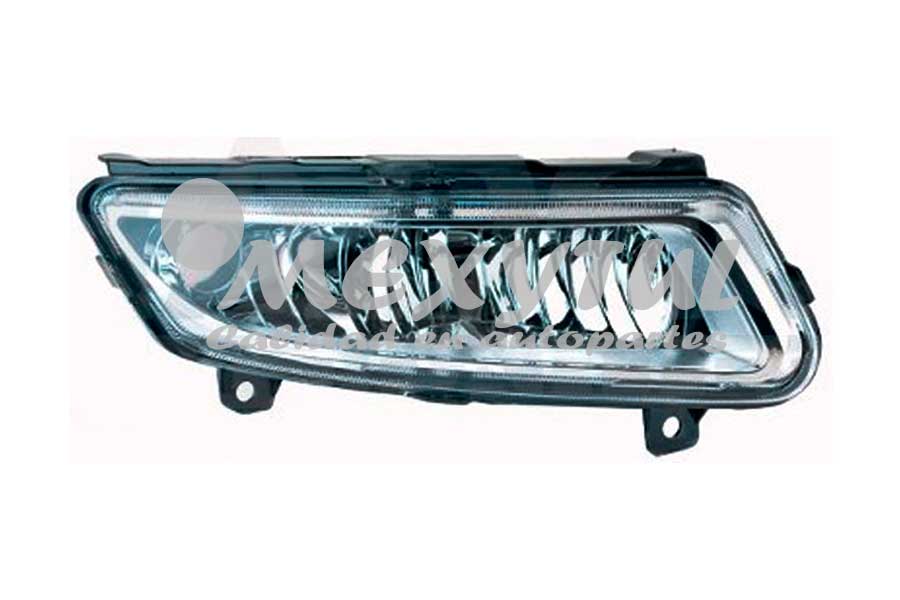 [VOPOL13FAATYR] FARO AUX (NIEBLA) VOLKSWAGEN VENTO DE 2016 AL 2020 LINEA ANT / POLO DE 2013 AL 2014 P/2 FOCOS S/FOCOS DER TYC (114097)
