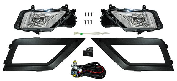 FARO AUX (NIEBLA) VOLKSWAGEN GOL 19-20 / SAVEIRO 17-19 C/REJILLA JGO TW