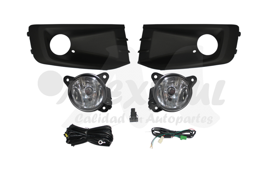 FARO AUX (NIEBLA) VOLKSWAGEN SAVEIRO DE 2014 AL 2016 C/REJILLA JGO  HGO N4 (132563) *R