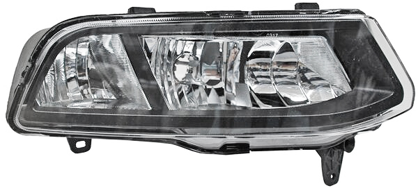 FARO AUX (NIEBLA) VOLKSWAGEN VENTO 20 LINEA NVA / POLO 15-16 P/1 FOCO S/FOCO DER TYC (159673) TW 