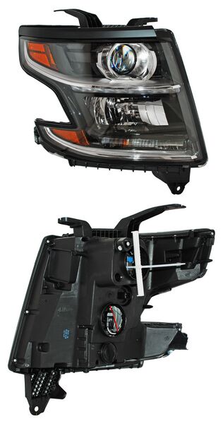 FARO CHEVROLET TAHOE 2018 AL 2020 C/MOLD NEG SUP DER TYC