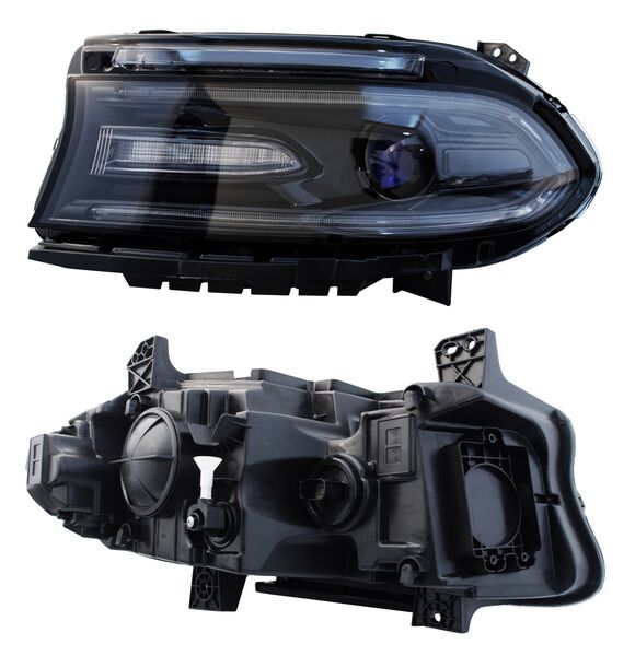 [20-9696-00-1N] FARO DODGE CHARGER 2015 AL 2016 BULBO HIR2 LEDS IZQ TYC