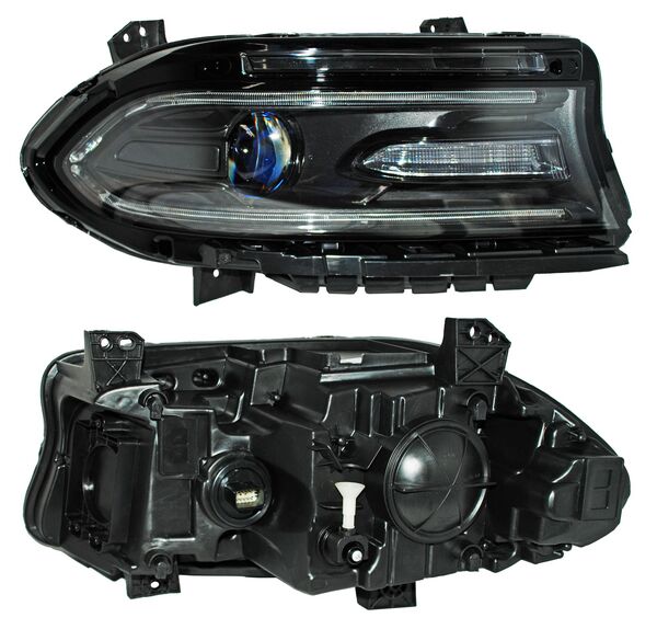 [20-9695-A0-1A] FARO DODGE CHARGER 2016 AL 2019 BULBO HB3 LEDS DER TYC