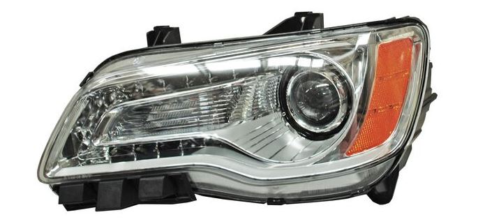 FARO DODGE CHRYSLER 300 2011 AL 2012 FONDO CROM IZQ TYC