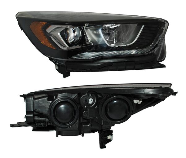 FARO FORD ESCAPE 2017 AL 2018 C/LUZ DE DIA FONDO NEG DER TYC