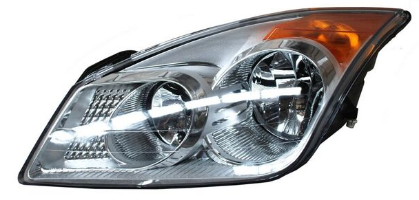 FARO FORD FIESTA 2008 AL 2010 4 PTAS IZQ CNO