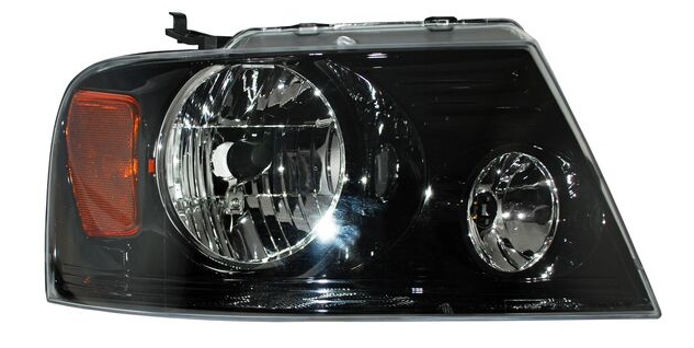 [FR390-A101R] FARO FORD PICK UP DE 2004 AL 2008 LOBO HARLEY DAVIDSON FONDO NEG DER TYC PU