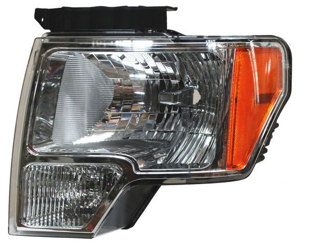 FARO FORD PICK UP 2009 AL 2014 LOBO FONDO CROM IZQ TYC PU