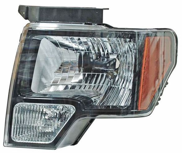 FARO FORD PICK UP 2009 AL 2014 LOBO FONDO NEG IZQ TYC PU