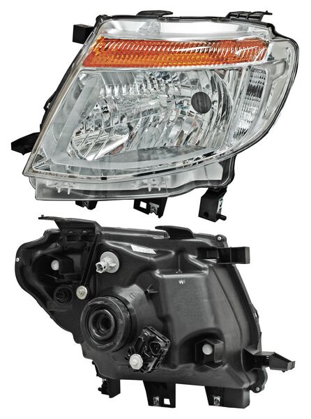 [20-E260-05-2B] FARO FORD RANGER 2013 AL 2016 FONDO CROM C/MOTOR IZQ TYC