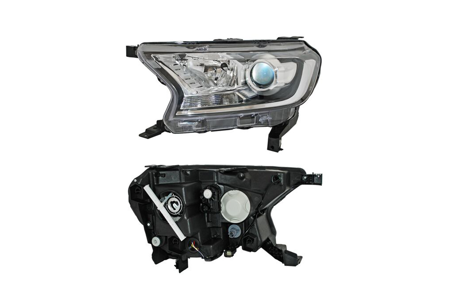 [20-F680-05-2B] FARO FORD RANGER 2017 AL 2018 ELECT C/LUPA C/MOTOR IZQ TYC