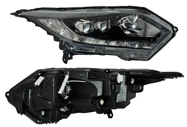 [20-G025-06-9B] FARO HONDA HRV 2018 AL 2021 C/MOTOR LEDS DER TYC