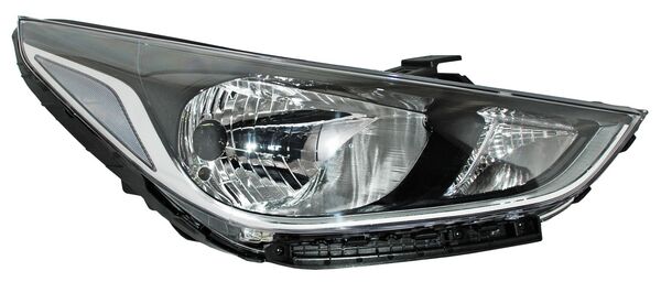 [20-G179-05-2B] FARO HYUNDAI ACCENT 2018 AL 2019 CENT DER TYC