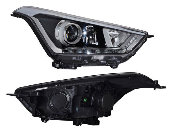 [20-G031-A6-2B] FARO HYUNDAI CRETA 2017 AL 2019 LEDS DER TYC