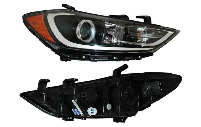 FARO HYUNDAI ELANTRA 2017 AL 2018 DER TYC