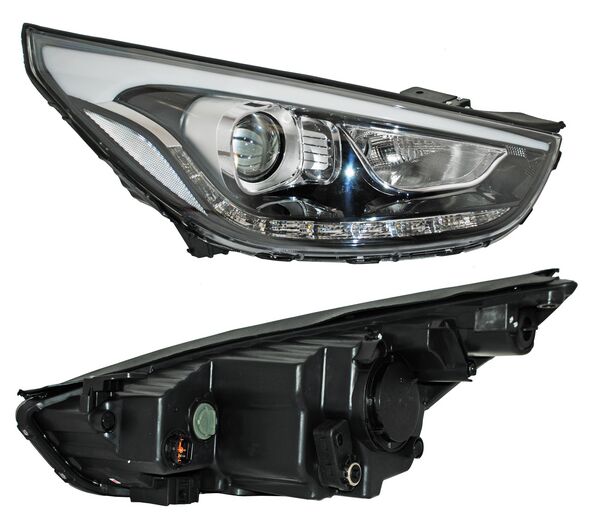FARO HYUNDAI IX35 2015/ TUCSON 2010 AL 2015 ELECT AMER LEDS DER CN+