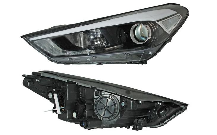 FARO HYUNDAI TUCSON 2016 AL 2017 ELECT C/MOTOR IZQ TYC