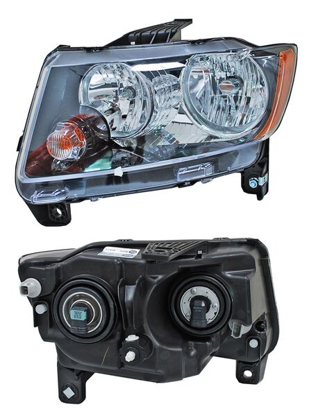 [20-9166-B0-1N] FARO JEEP COMPASS 2014 AL 2017 FONDO NEG IZQ TYC