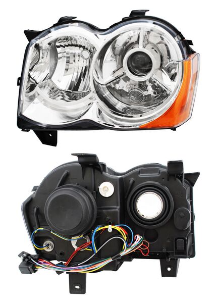 [JECHE08FARXENL] FARO JEEP GRAND CHEROKEE 08-10 TIPO XENON IZQ TYC TW
