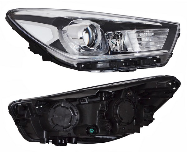 [FAKI-RI18-LC1] FARO KIA RIO 2018 AL 2023 LEDS DER CNA