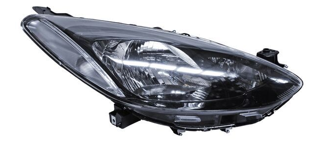 [20-C031-B5-6B] FARO MAZDA 2 2012 AL 2015/ AMER 2011 AL 2014 FONDO NEG DER TYC